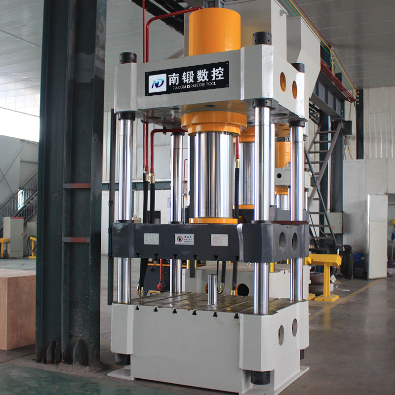 315t三梁四柱油壓機(jī)快速帶下頂缸，300噸拉伸成型油壓機(jī)