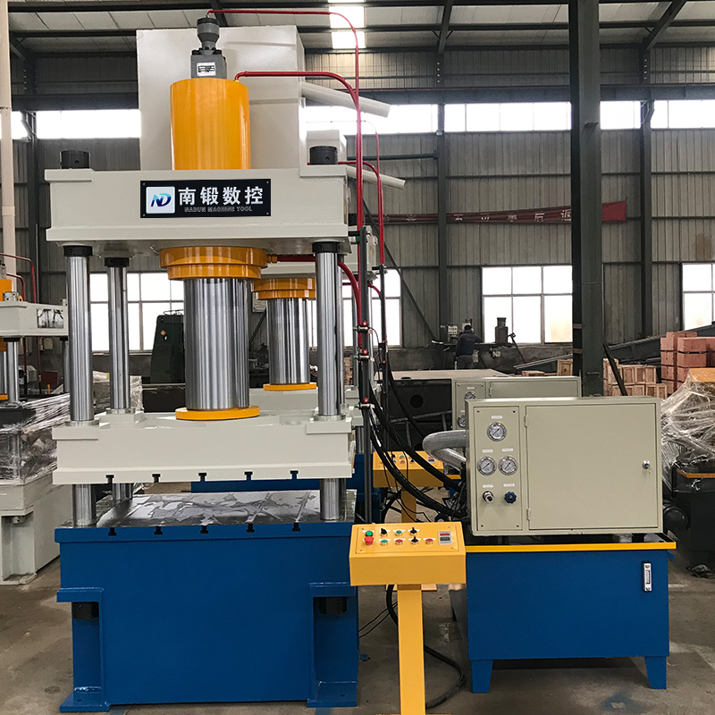 100T不銹鋼成型油壓機，100噸三梁四柱油壓機