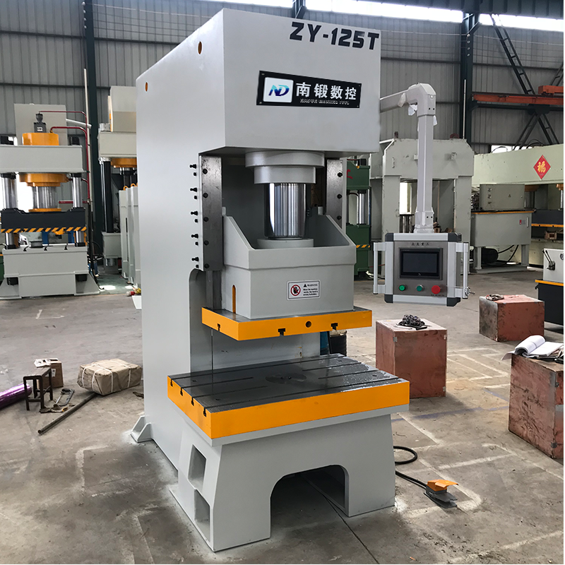 滕州125t液壓沖床125T快速沖壓沖孔成型液壓機伺服系統(tǒng)壓力機